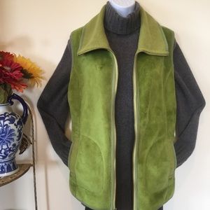 Reversible Green Vest